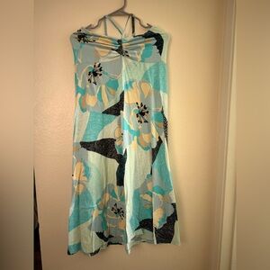 Pantagonia Blue Floral Dress